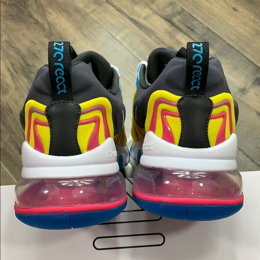 NIKE AIR MAX 270 REACT ENG laser blue/white-anthra - Picture 9 of 16